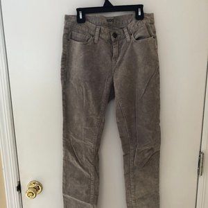 Cropped, Corduroy Pants